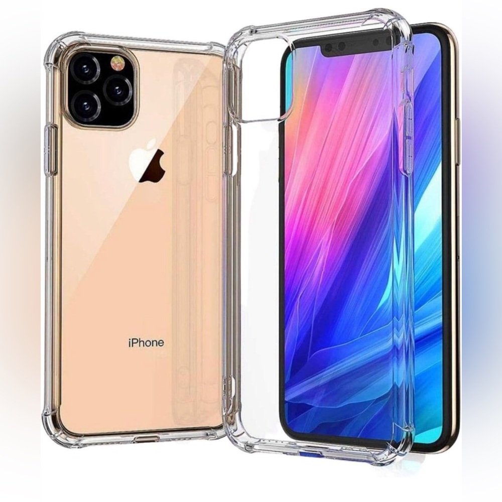 Fatcat Crystal Clear Shockproof Flexible TPU - Clear Case iPhone 11 Pro Max